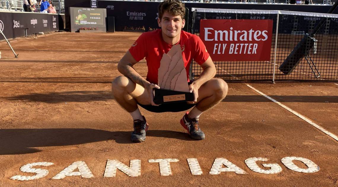 Thiago Wild conquista o ATP 250 de Santiago, no Chile - Divulgação