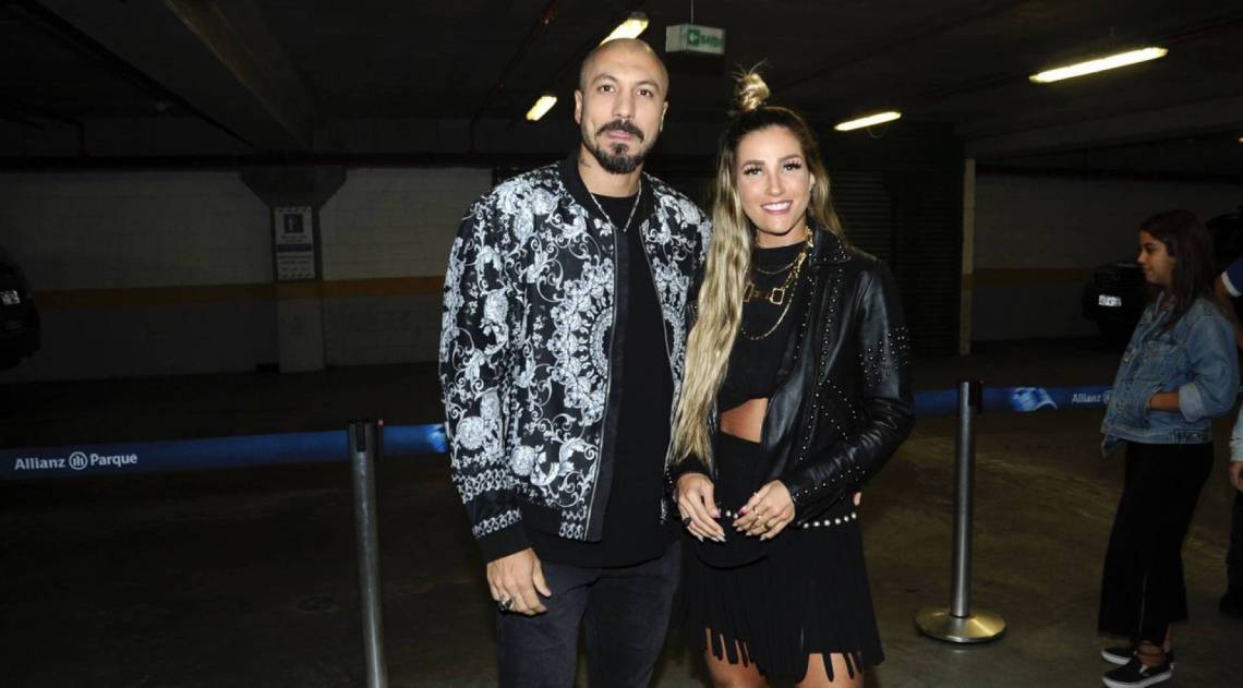Ex-BBBs Aline Gotschalg e Fernando Medeiros
