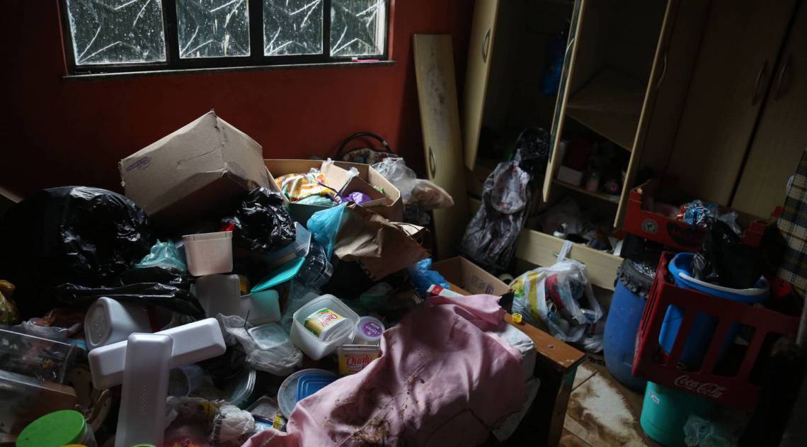 Estrago das chuvas em Mesquita - Cl&eacute;ber Mendes / Ag&ecirc;ncia O DIA