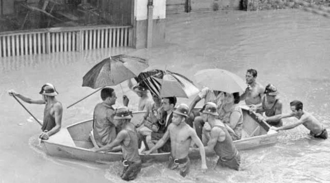 Enchente de 1966: 250 mortos, mais de mil feridos  - Site EBC 