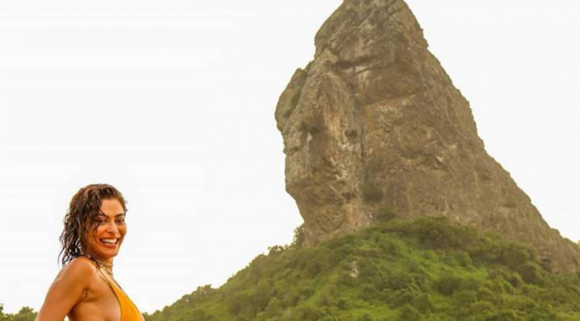 Juliana Paes em Fernando de Noronha