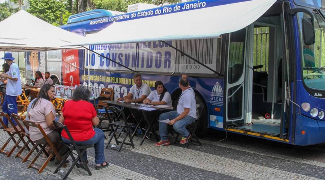 Codecon atende a população nesta terça-feira - Divulgação Alerj