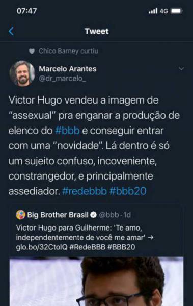 Marcelo Arantes fala sobre Victor Hugo 