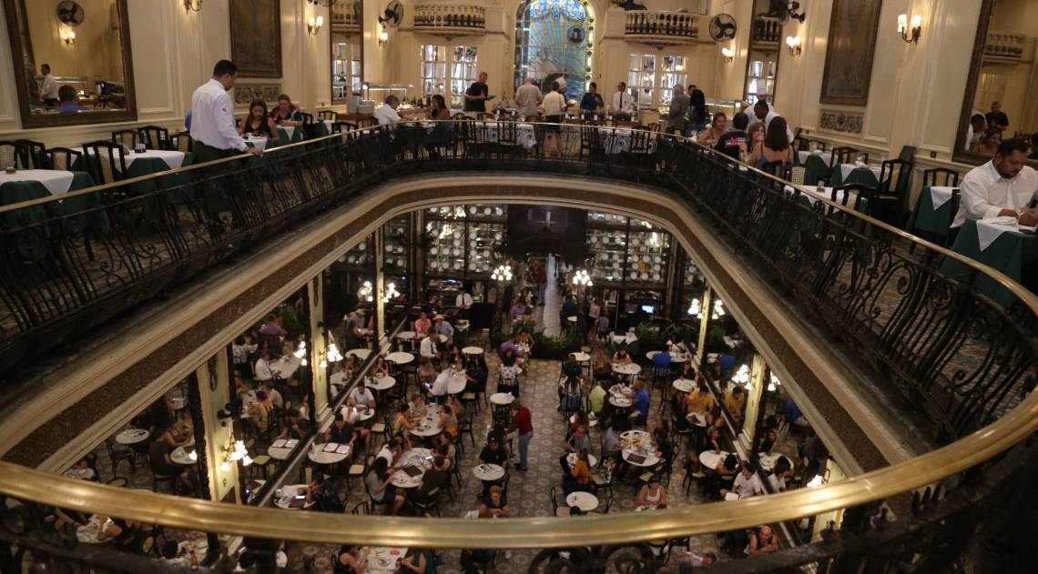 Rio,04/03/2020-CENTRO, Confeitaria Colombo,confeitaria e restaurante que serve comida tradicional  .Foto: Cleber Mendes/Agência O Dia