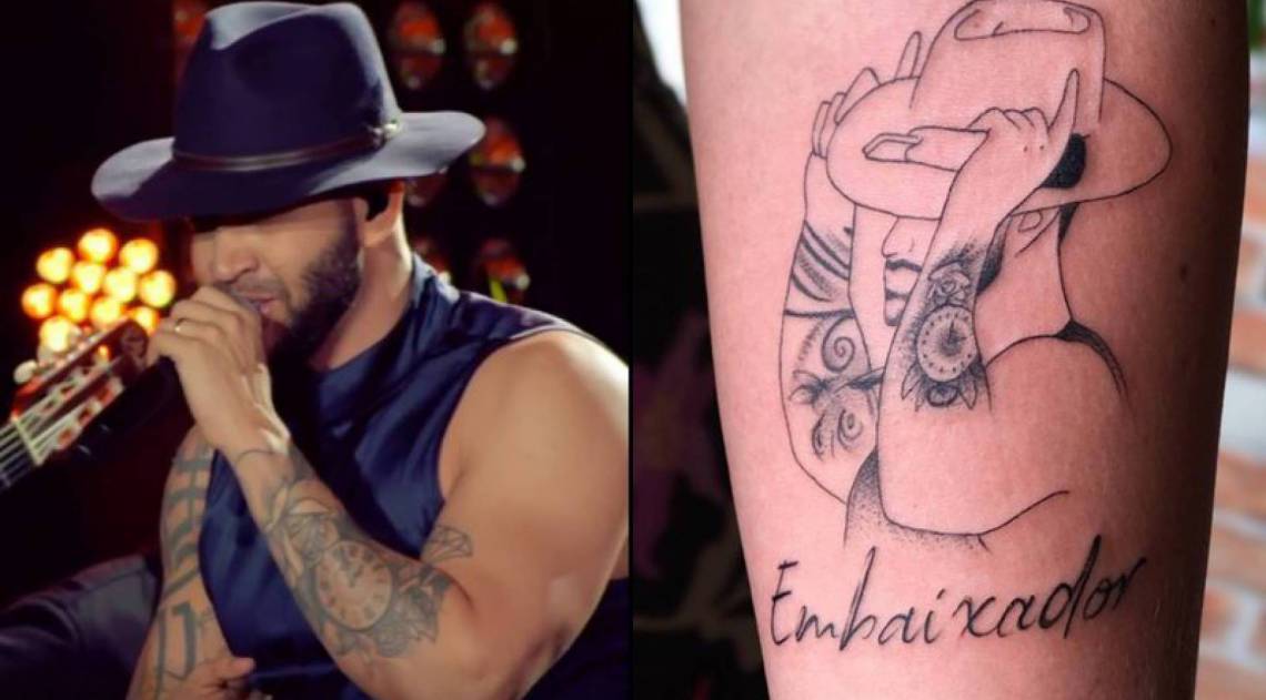 Fãs faz homenagem inusitada a Gusttavo Lima - Reprodução Internet