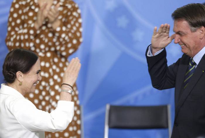 Posse de Regina Duarte - Dida Sampaio/Estadão Conteúdo