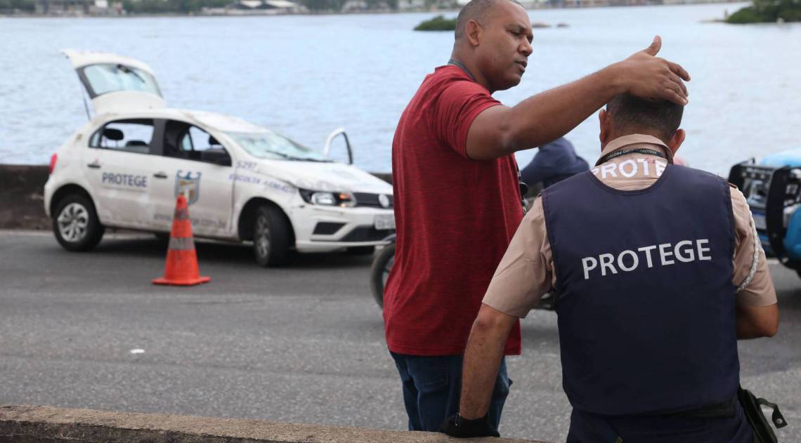 Tentativa de roubo de carga na Linha Vermelha