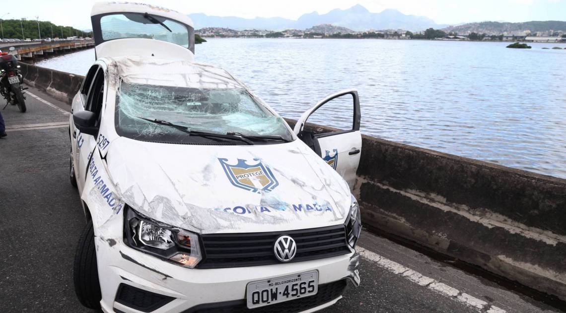 Tentativa de roubo de carga na Linha Vermelha