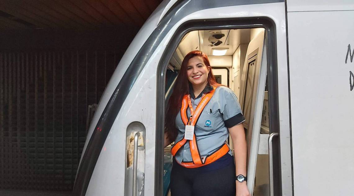 Irla Bela, 24 anos, queria crescer na empresa e fez curso de condutora
 - Arquivo pessoal