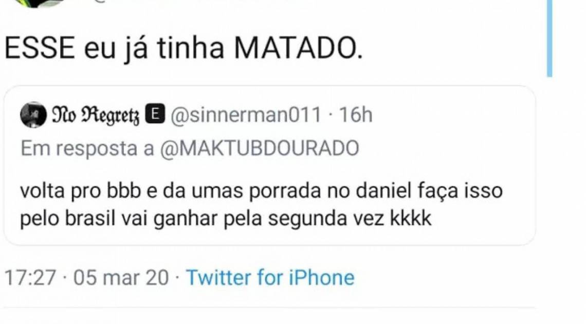 Comentário de Marcelo Dourado