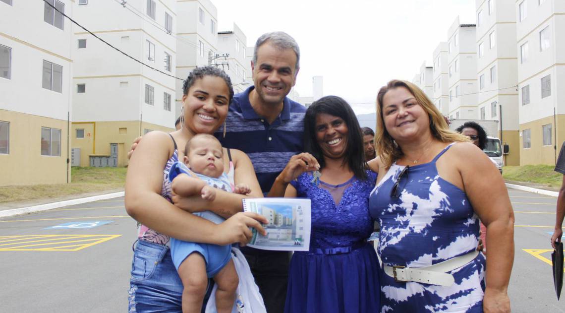O prefeito Rogerio Lisboa deu as boas-vindas aos novos proprietários