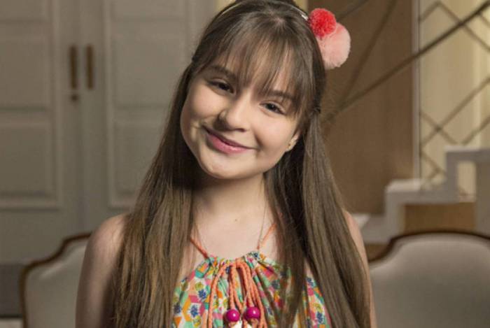 Poliana (Sophia Valverde) em As Aventuras de Poliana - Divulgação