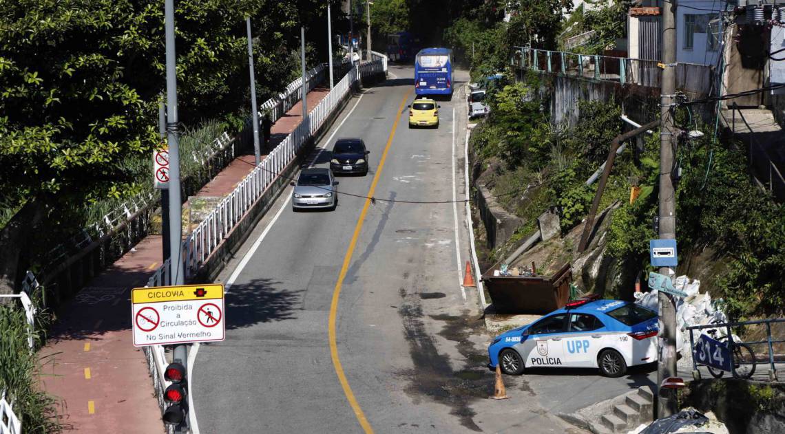 Rio, 07/03/2020, Reabertura da Avenida Niemeyer, Foto de Gilvan de Souza / Agencia O Dia - Gilvan de Souza