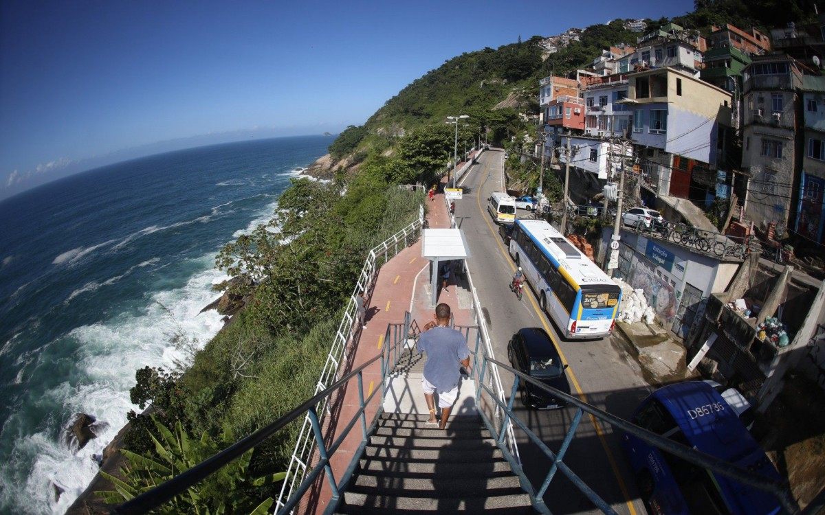 Avenida Niemeyer - Gilvan de Souza / Agencia O Dia
