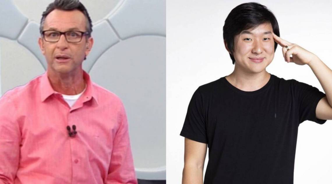 Neto e Pyong - Reprodução/Montagem