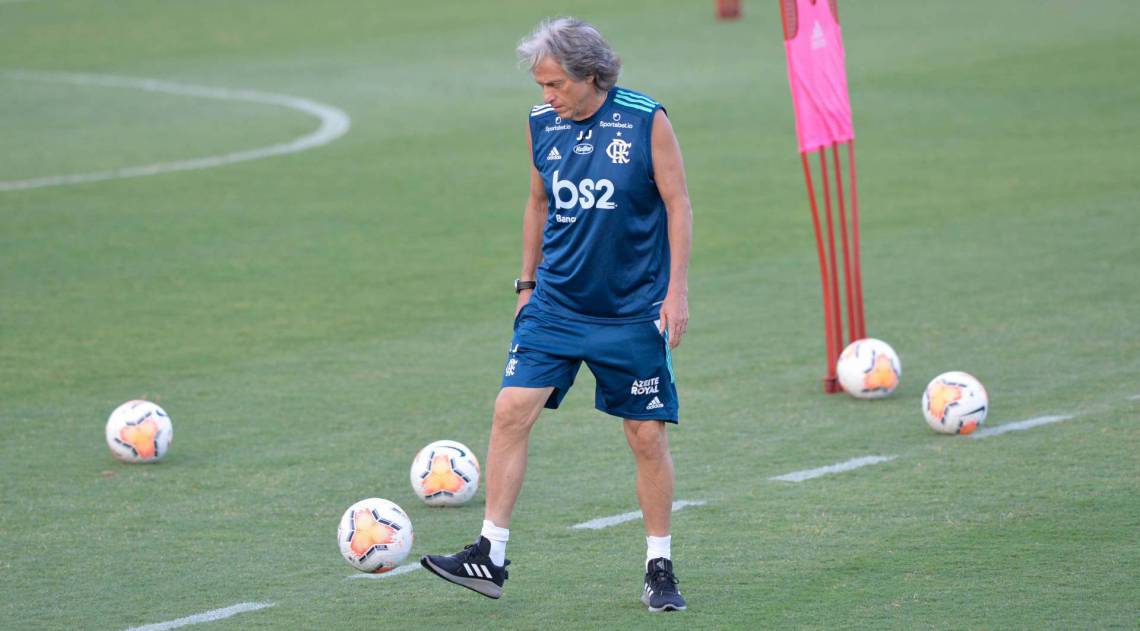 09/03/2020 - Rio de Janeiro - RJ - Treino do Flamengo no ninho do Urubu em Vargem Grande para o jogo da libertadores Foto:Fabio Costa/Agencia O Dia