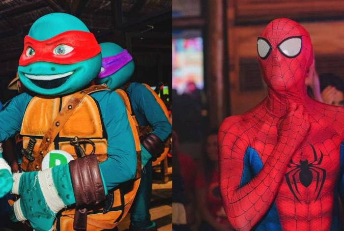 Gabigol e suas duas fantasias