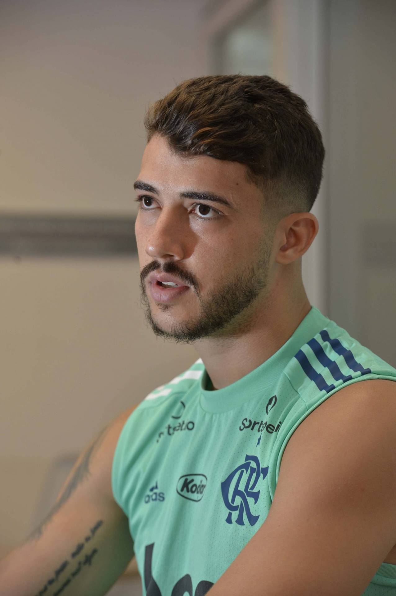 09/03/2020 - Rio de Janeiro - Rj - Entrevista com o novo zagueiro do Flamengo, Gustavo Henrique Foto:Fabio Costa /Agencia O Dia