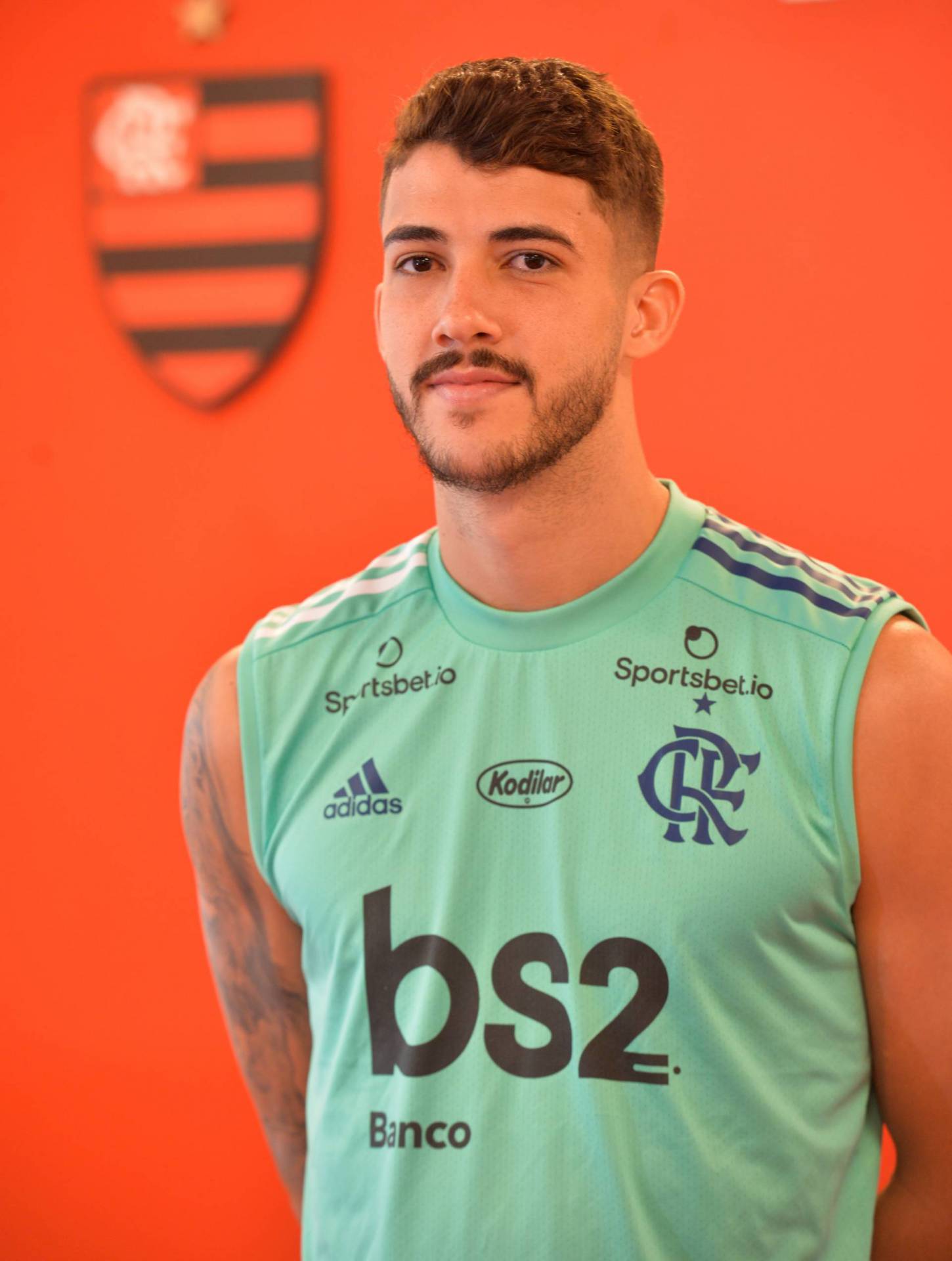 09/03/2020 - Rio de Janeiro - RJ - Entrevista com o zagueiro do Flamengo Gustavo Henrique no ninho do Urubu em vargem grande ,zona oeste do Rio , Foto :Fábio Costa /Agencia O Dia