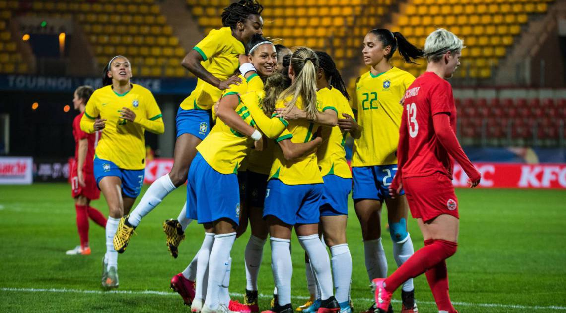 Brasil x Canadá, seleção feminina