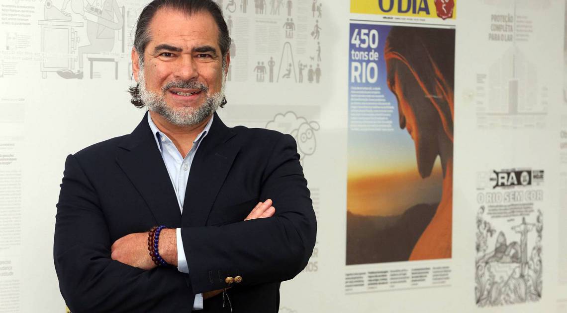 Rio - 10/03/2020 - Nuno Rocha dos Santos de Almeida e Vasconcellos  - Dono do jornal O DIA e MEIA HORA. Foto: Daniel Castelo Branco / Agencia O Dia