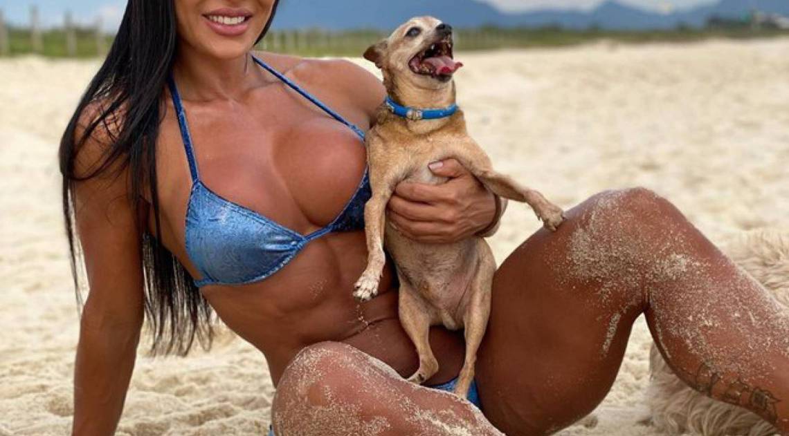 Gracyanne Barbosa lamenta a morte de cachorrinho de estima&ccedil;&atilde;o - Reprodu&ccedil;&atilde;o Internet