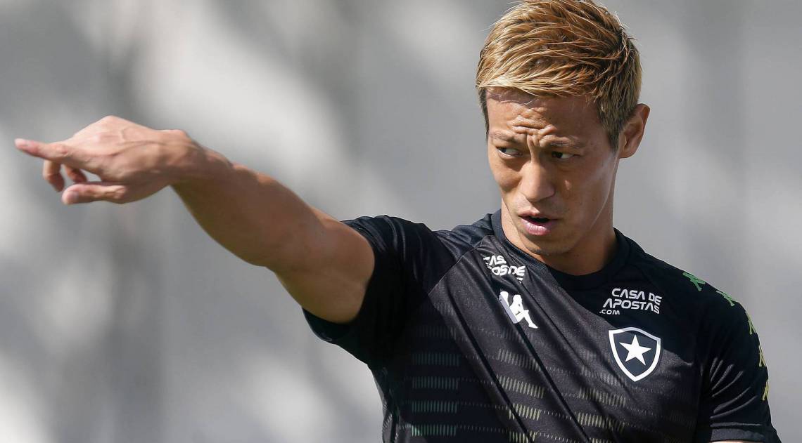 Honda.Treino do Botafogo no Estadio Nilton Santos. 03 de Marco de 2020, Rio de Janeiro, RJ, Brasil. Foto: Vitor Silva/Botafogo. .Imagem protegida pela Lei do Direito Autoral N&ordm; 9.610, DE 19 DE FEVEREIRO DE 1998.