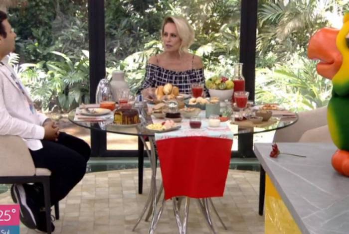 Victor Hugo e Ana Maria Braga: 