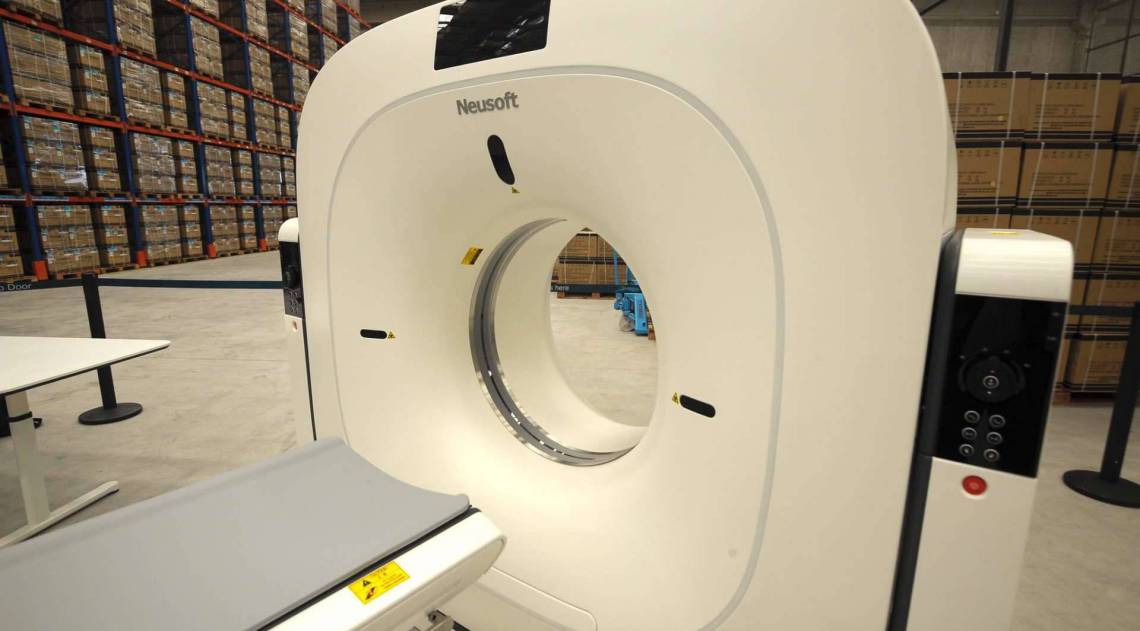 Cada um dos seis aparelhos de tomografia deverá realizar, em média, 1.200 exames por mês 