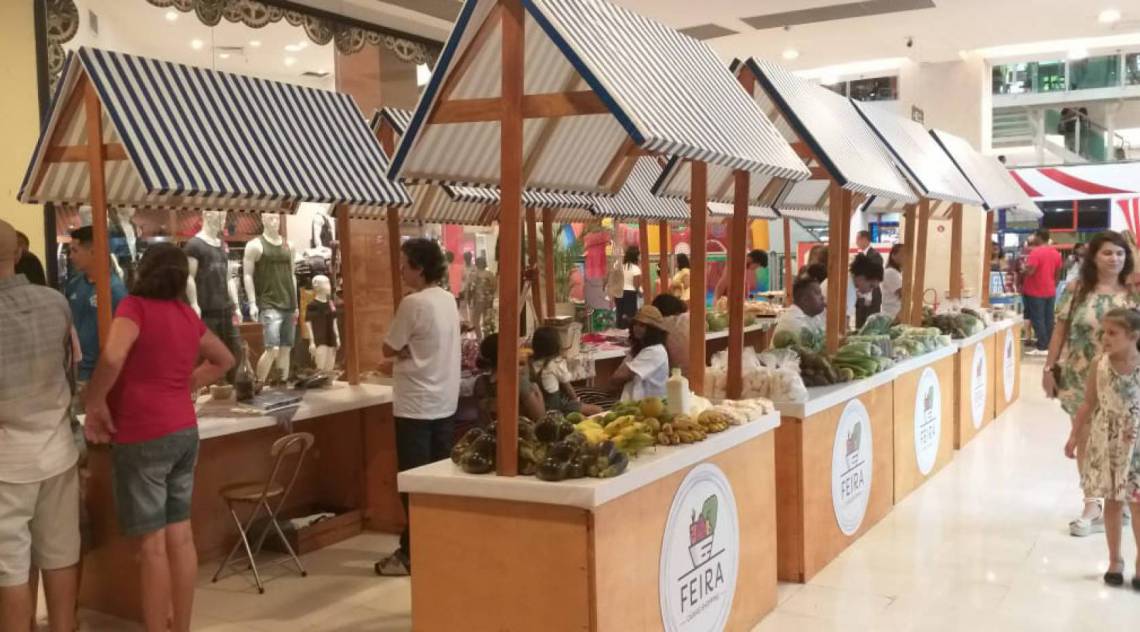 Caxias Shopping realiza Feira de Produtos sem agrotóxico - Divulgação