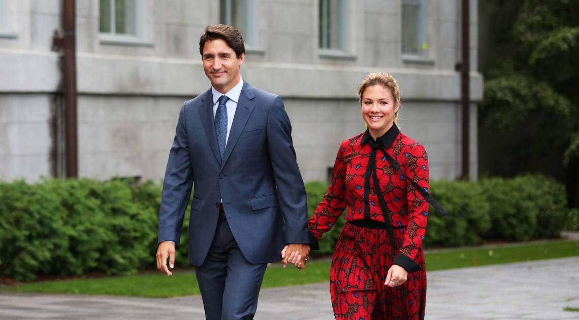 Sophie Gregorie Trudeau, a mulher de Justin Trudeau, primeiro ministro do Canad&aacute;