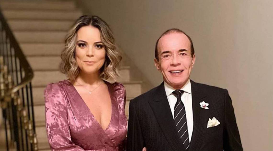 Chiquinho Scarpa e sua nova namorada, Fernanda