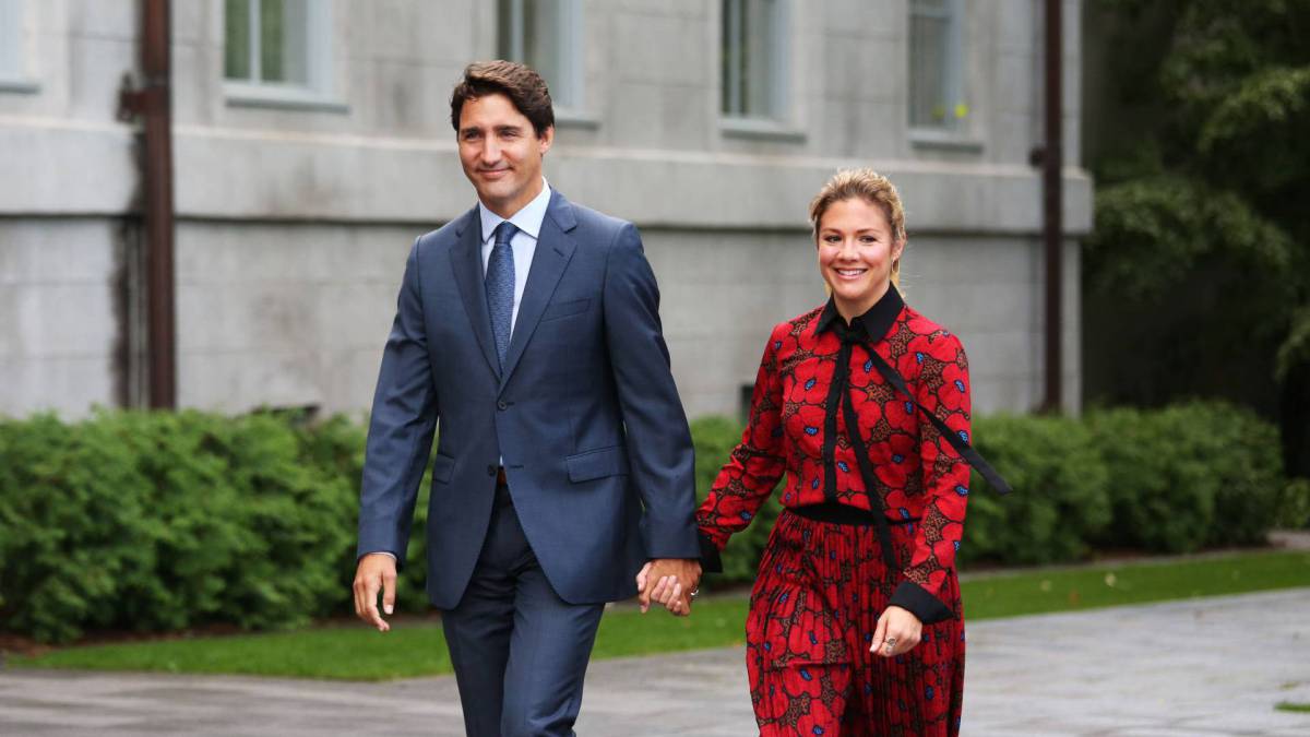 Sophie Gregorie Trudeau, a mulher de Justin Trudeau, primeiro ministro do Canadá, está com coronavírus