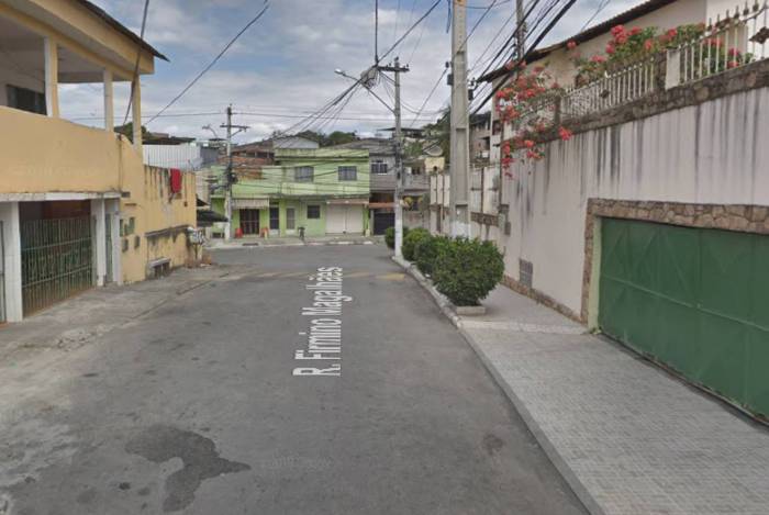 O caso aconteceu na Rua Firmino Magalhães, no Colubandê, em São Gonçalo