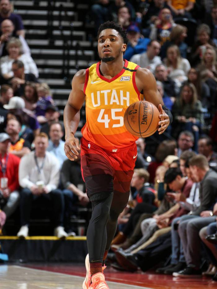 Donovan Mitchell é companheiro de Gobert no Utah Jazz