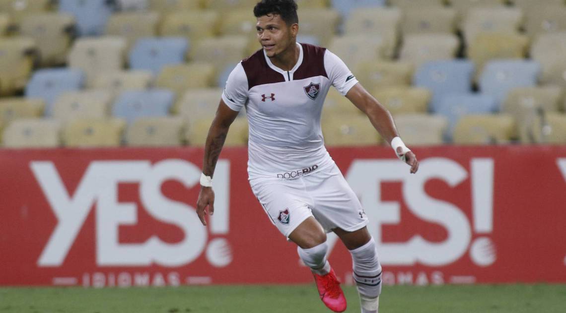 Evanilson abriu o placar nos 2 a 0 sobre o Vasco - Reginaldo Pimenta / Agencia O Dia