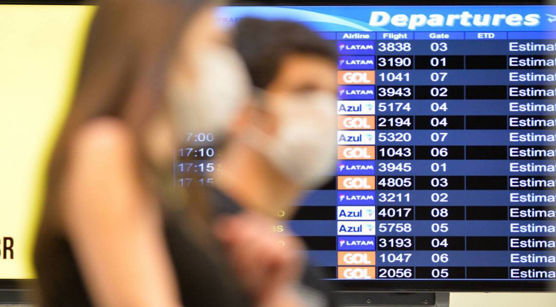 Grande número de infectados no Brasil é o motivo para suspensão - Fabio Costa