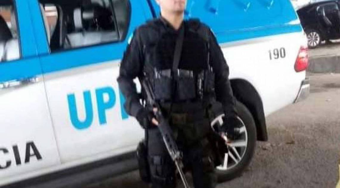 Igor Ramalho Martins &eacute; lotado na UPP S&atilde;o Jo&atilde;o - Arquivo Pessoal