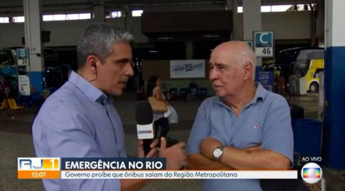 André Gallindo foi deslocado para a cobertura da pandemia do coronavírus - Reprodução