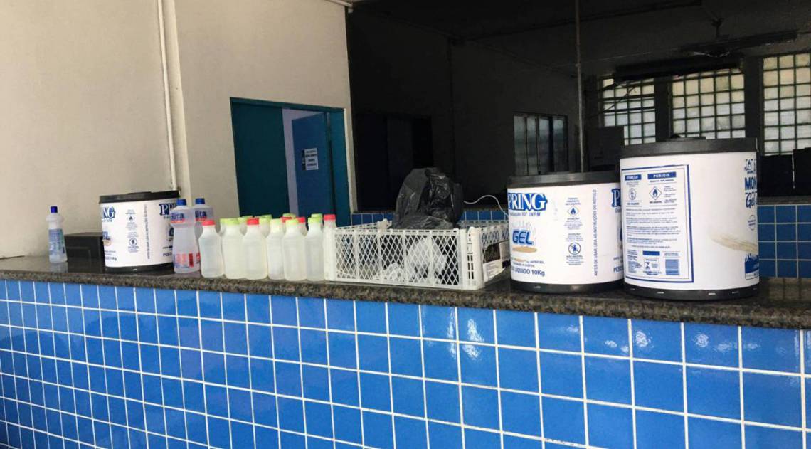 O material apreendido foi para a sede da Comfis - Divulgação