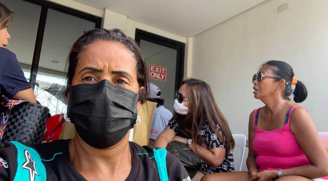 Cl&aacute;udia relata como tem sido a experi&ecirc;ncia de estar nas Filipinas durante a pandemia do coronav&iacute;rus - Arquivo Pessoal