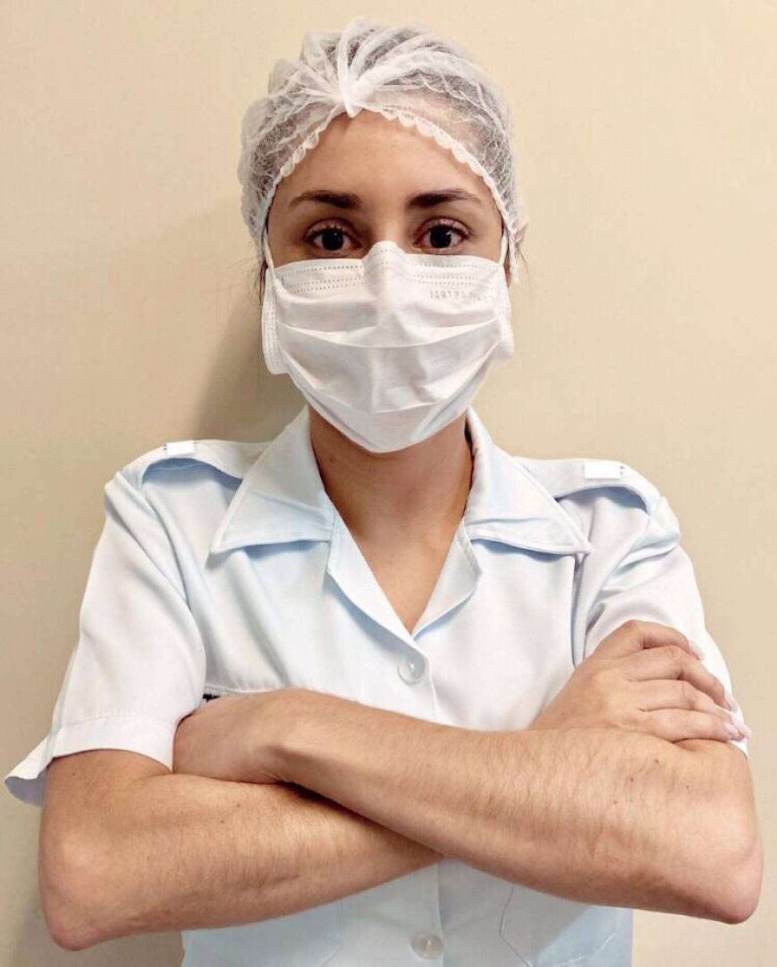 Lailla Vilas Bôas aderiu à campanha de profissionais da saúde alertando a necessidade das pessoas ficarem em casa