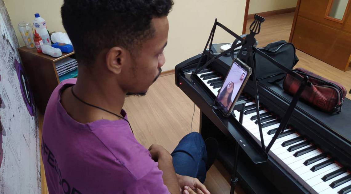 Escola de MÃºsica em Caxias estÃ¡ realizando aulas online por causa do coronavÃ­rus - DivulgaÃ§Ã£o