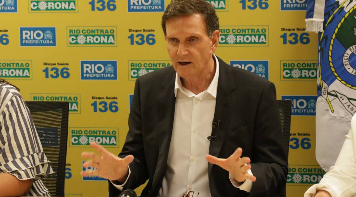 Prefeito do Rio de Janeiro, Marcelo Crivella - Divulga&ccedil;&atilde;o/ Hudson Pontes