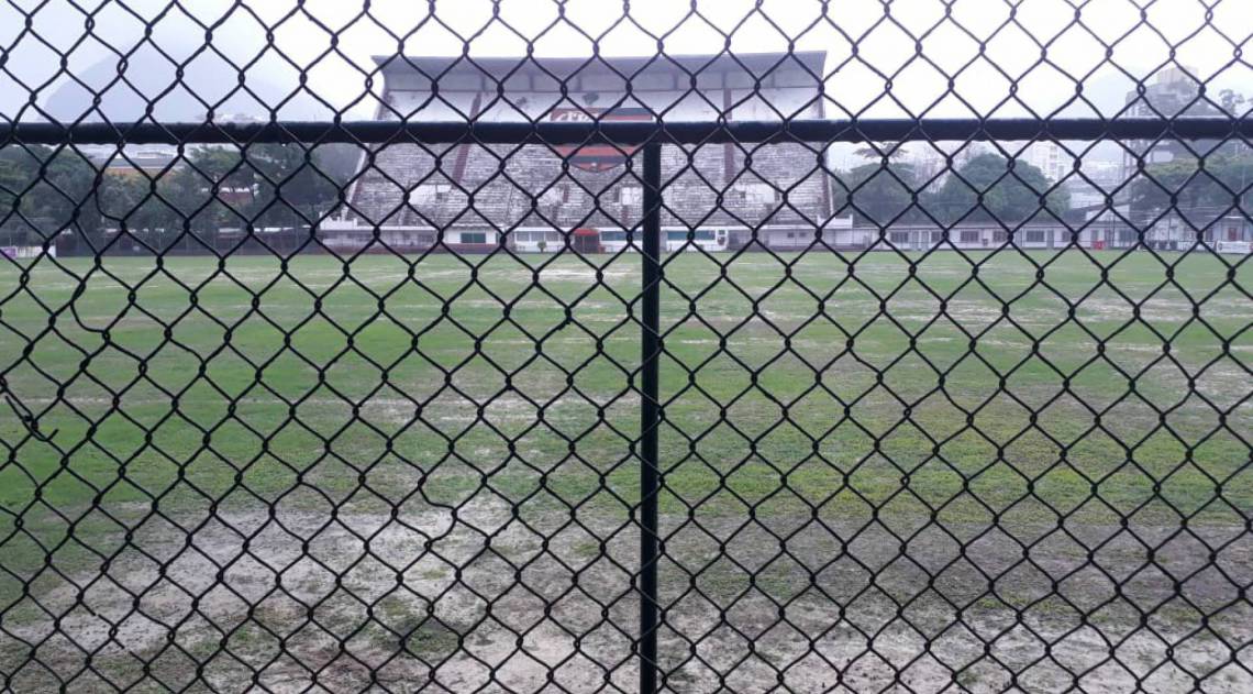 Novo campo da Gávea começa a ganhar forma