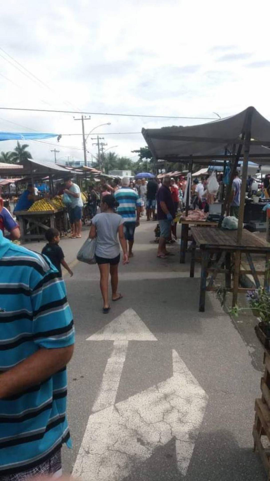 Feiras lotadas em época de isolamento social - Divulgação