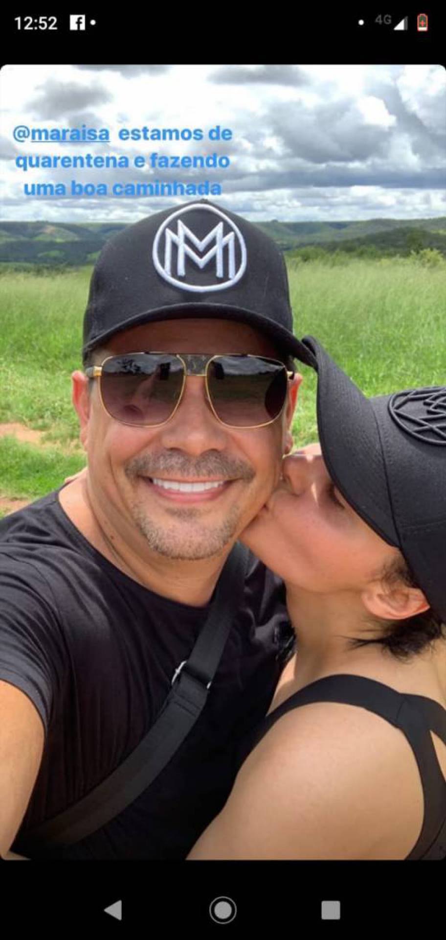 Mara&iacute;sa e Fabr&iacute;cio Marques - Reprodução/Instagram