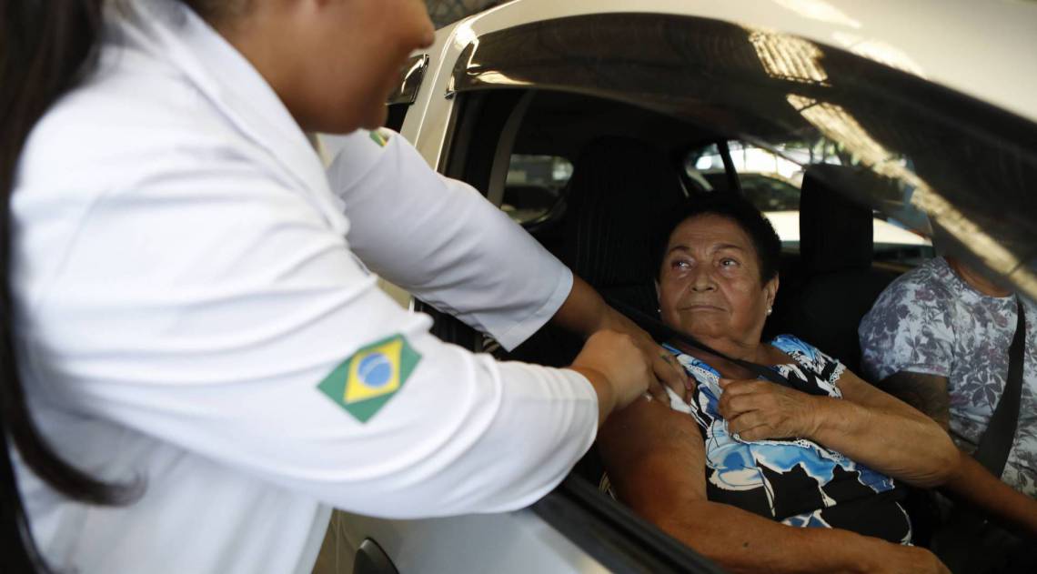 Detran já realizou vacinação e campanha contra covid-19 na capital - Gilvan de Souza