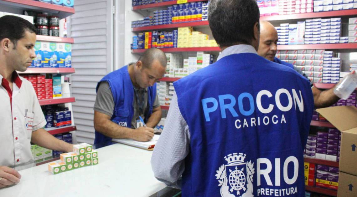 Procon Carioca notifica estabelecimentos por alta indevida nos preços
 - Divulgação