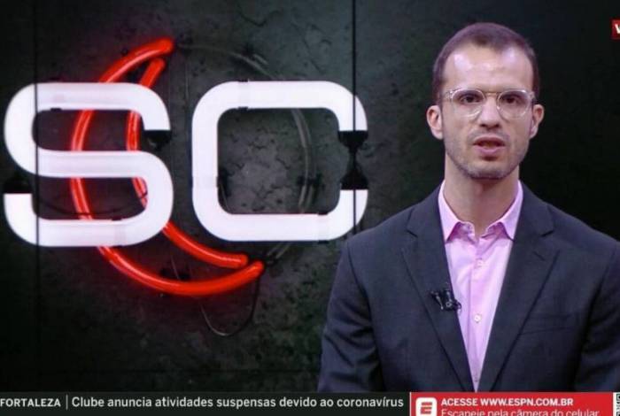 Jornalista André Kfouri anuncia medida da ESPN em prevenção à pandemia do coronavírus